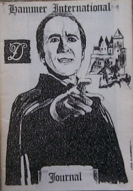 HAMMER INTERNATIONAL JOURNAL magazine side cover Issue 4  1980