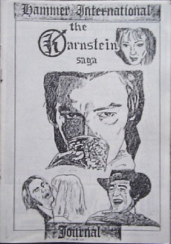 HAMMER INTERNATIONAL JOURNAL magazine side cover Issue 6  1981
