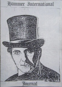 HAMMER INTERNATIONAL JOURNAL magazine side cover Issue 7  1981