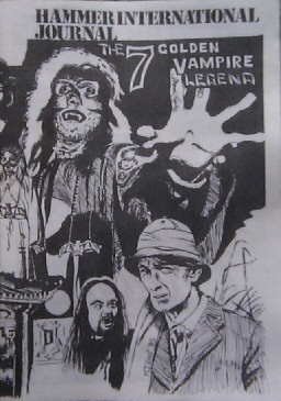 HAMMER INTERNATIONAL JOURNAL magazine side cover Issue 15  1985