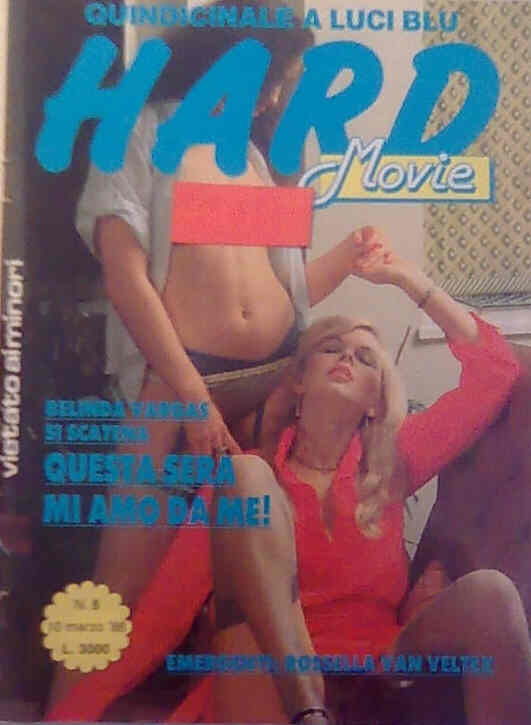 HARD MOVIE magazine side cover Issue 5 10 March 1986