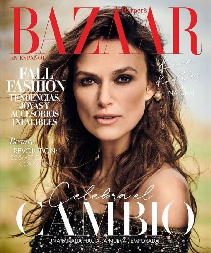 HARPERS BAZAAR MEXICO magazine side cover  August 2021