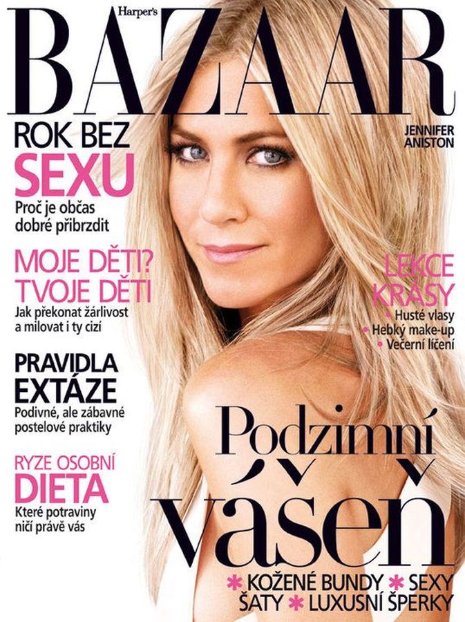 HARPERS BAZAAR CZECH REPUBLIC magazine side cover  October 2010
