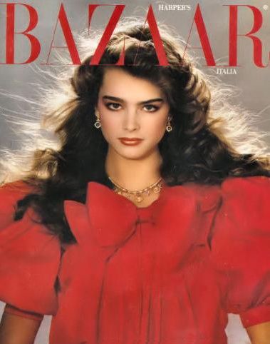 HARPERS BAZAAR ITALY magazine side cover  March 1981