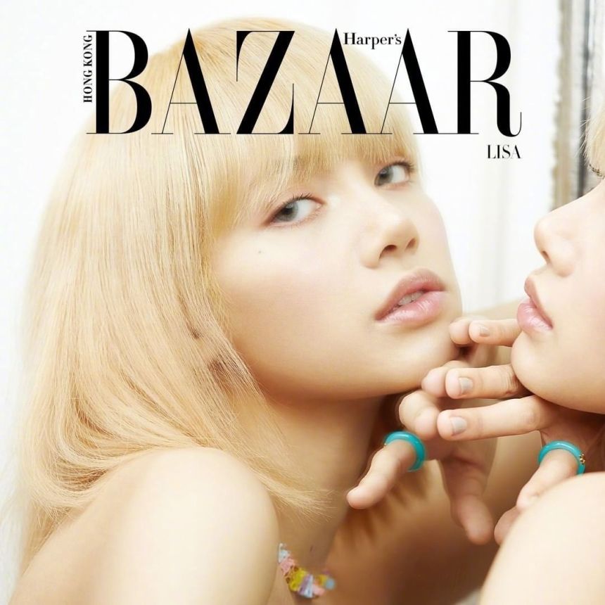 HARPERS BAZAAR HONG KONG magazine side cover  April 2022