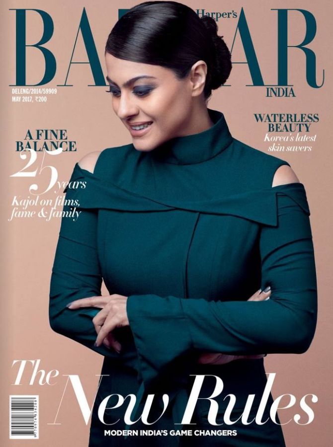HARPERS BAZAAR INDIA magazine side cover  May 2017