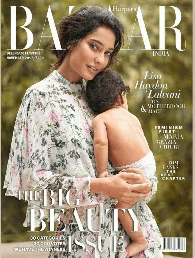HARPERS BAZAAR INDIA magazine side cover  November 2017