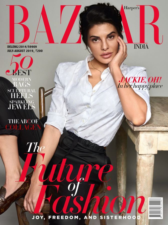 HARPERS BAZAAR INDIA magazine side cover  July/August 2019