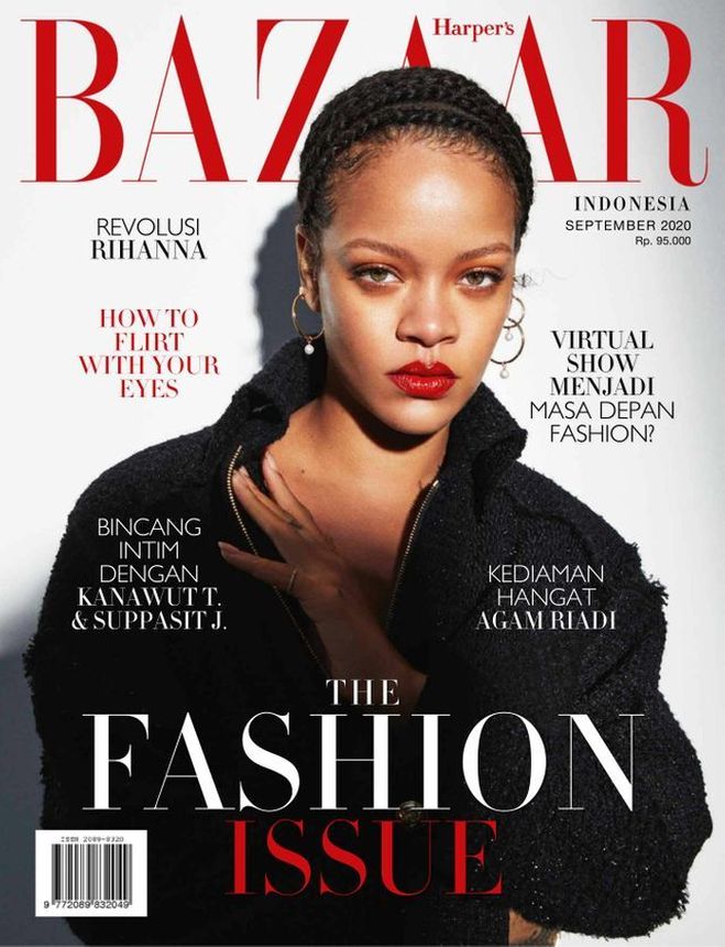HARPERS BAZAAR INDONESIA magazine side cover  September 2020