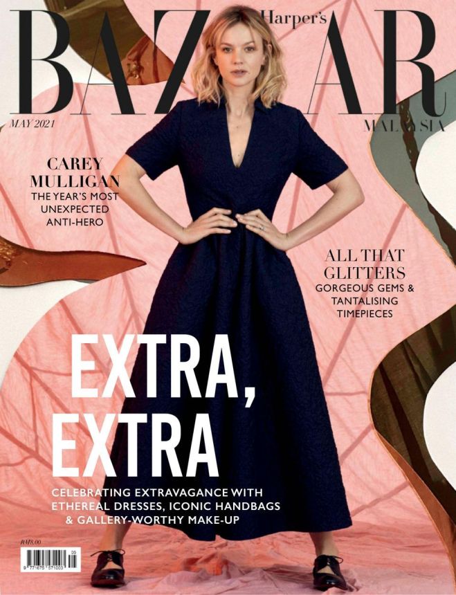 HARPERS BAZAAR MALAYSIA magazine side cover  May 2021