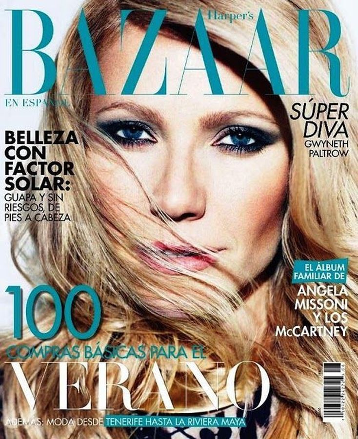 HARPERS BAZAAR MEXICO magazine side cover  June 2011