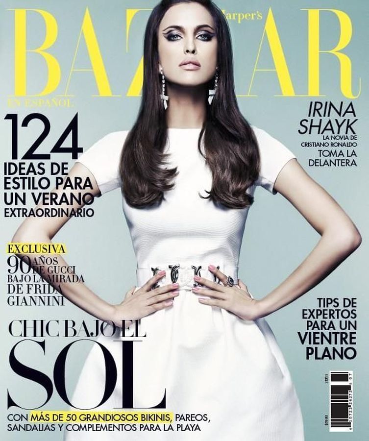 HARPERS BAZAAR MEXICO magazine side cover  July 2011