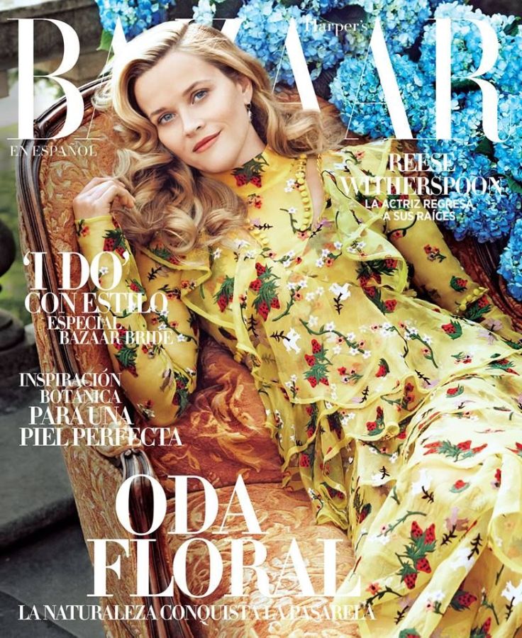 HARPERS BAZAAR MEXICO magazine side cover  April 2016