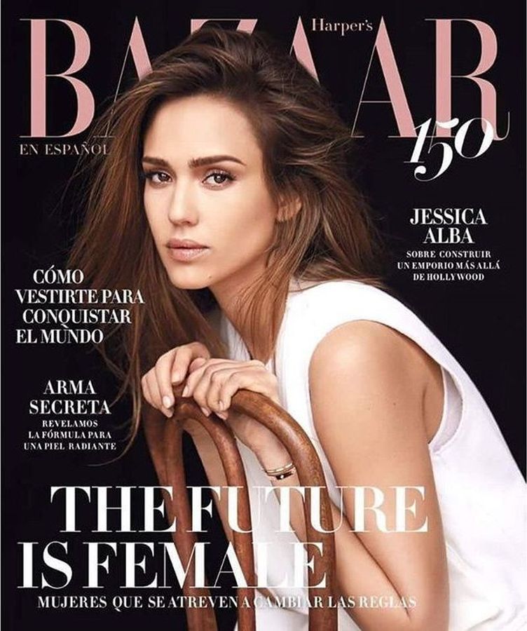 HARPERS BAZAAR MEXICO magazine side cover  March 2017