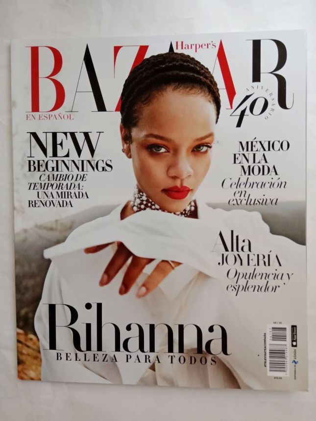 HARPERS BAZAAR MEXICO magazine side cover  September 2020
