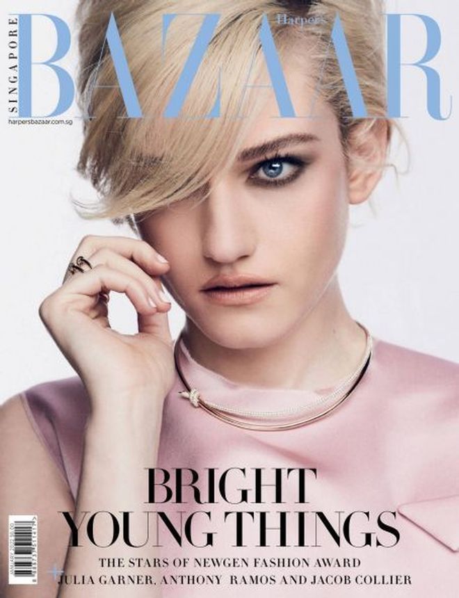 HARPERS BAZAAR SINGAPORE magazine side cover  January 2022