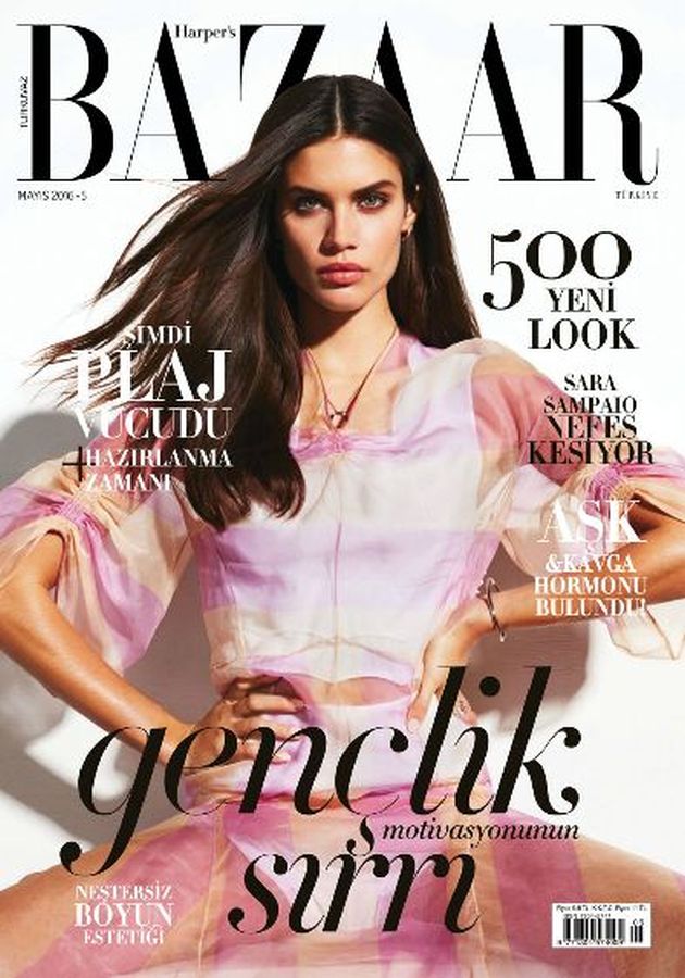 HARPERS BAZAAR TURKEY magazine side cover  May 2016