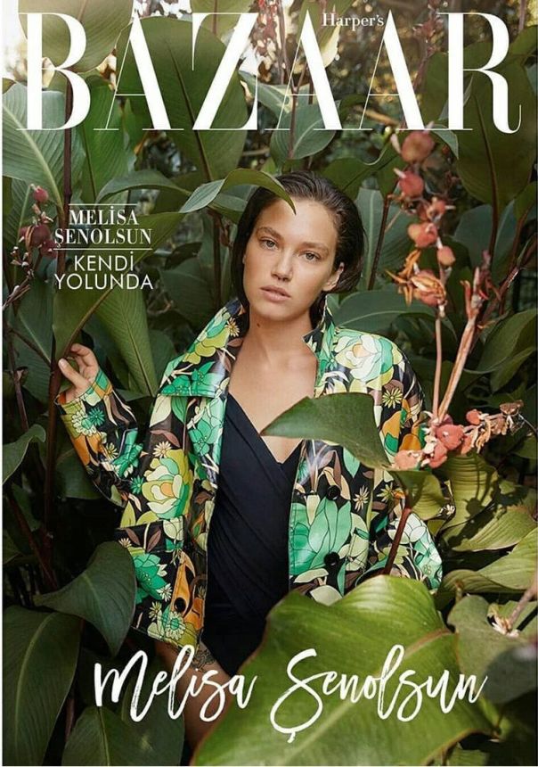 HARPERS BAZAAR TURKEY magazine side cover  August 2020