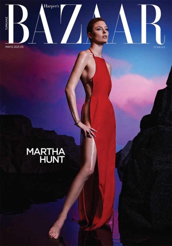 HARPERS BAZAAR TURKEY magazine side cover  May 2021