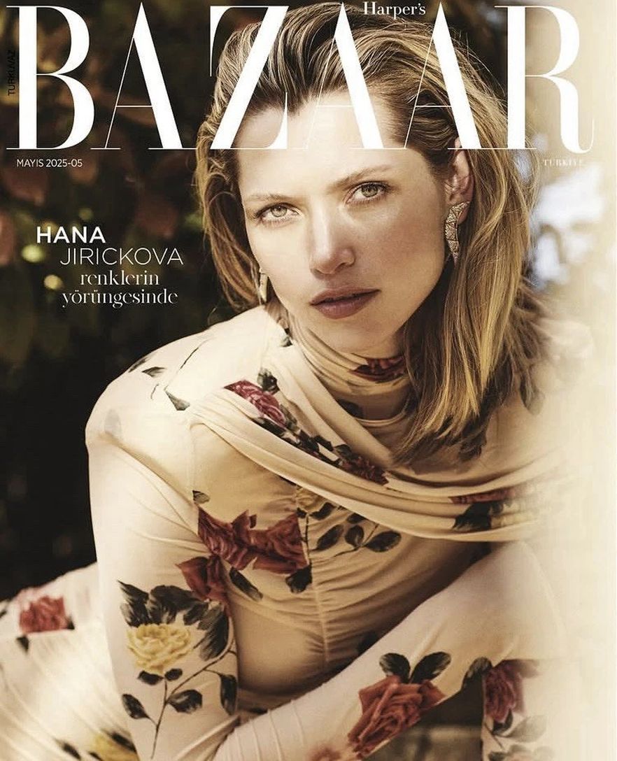 HARPERS BAZAAR TURKEY magazine side cover  May 2025