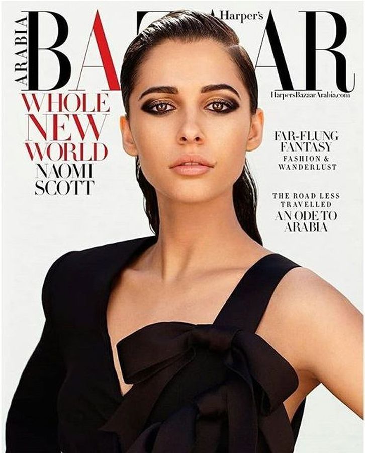 HARPERS BAZAAR UNITED ARAB EMIRATES magazine side cover  June 2019