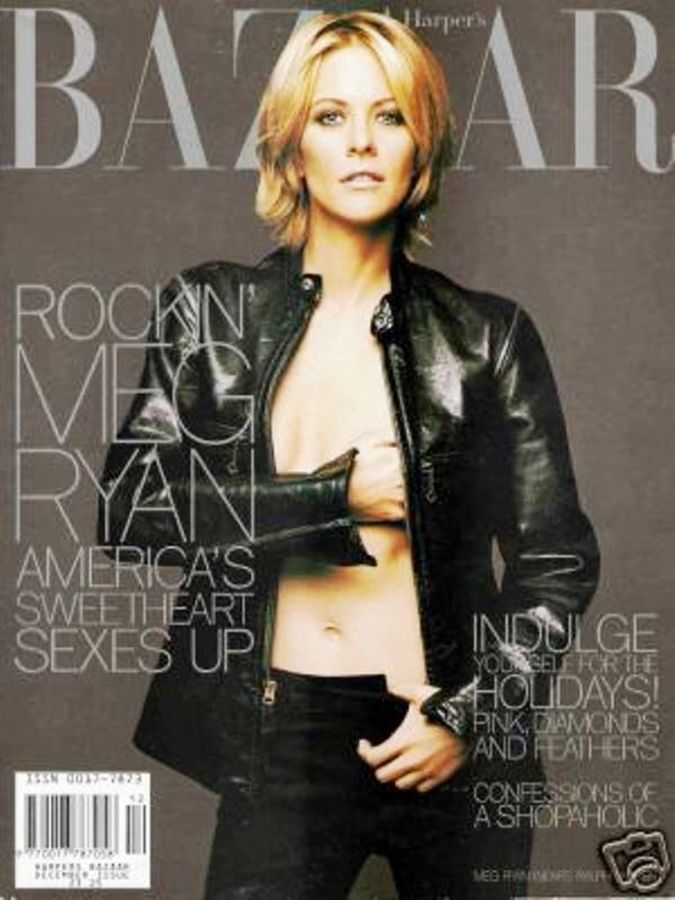 HARPERS BAZAAR UK magazine side cover  December 1998