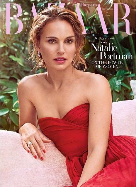 HARPERS BAZAAR UK magazine side cover  September 2019