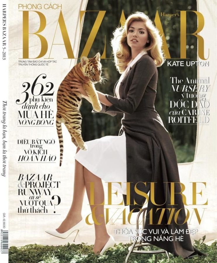 HARPERS BAZAAR VIET NAM magazine side cover  May 2013