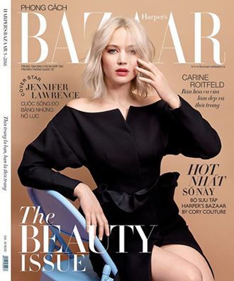HARPERS BAZAAR VIET NAM magazine side cover  May 2016