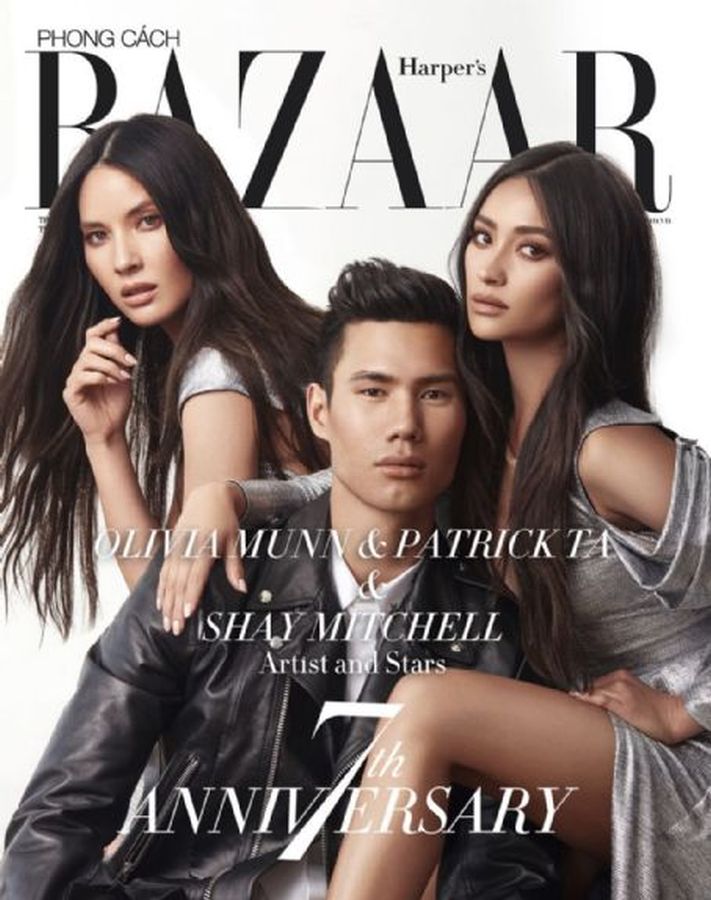 HARPERS BAZAAR VIET NAM magazine side cover  August 2018