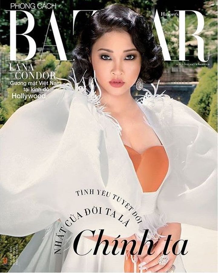 HARPERS BAZAAR VIET NAM magazine side cover  August 2019