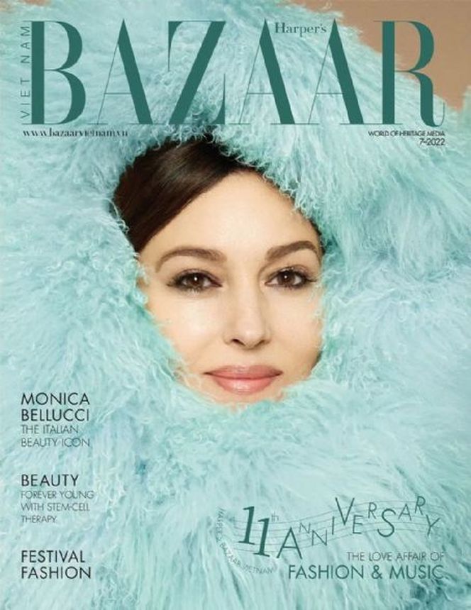 HARPERS BAZAAR VIET NAM magazine side cover  July 2022