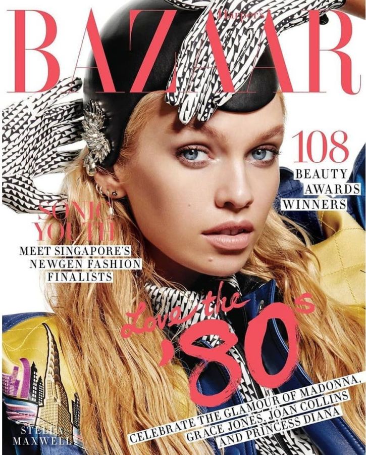HARPERS BAZAAR SINGAPORE magazine side cover  November 2019