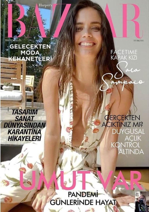 HARPERS BAZAAR TURKEY magazine side cover  May 2020
