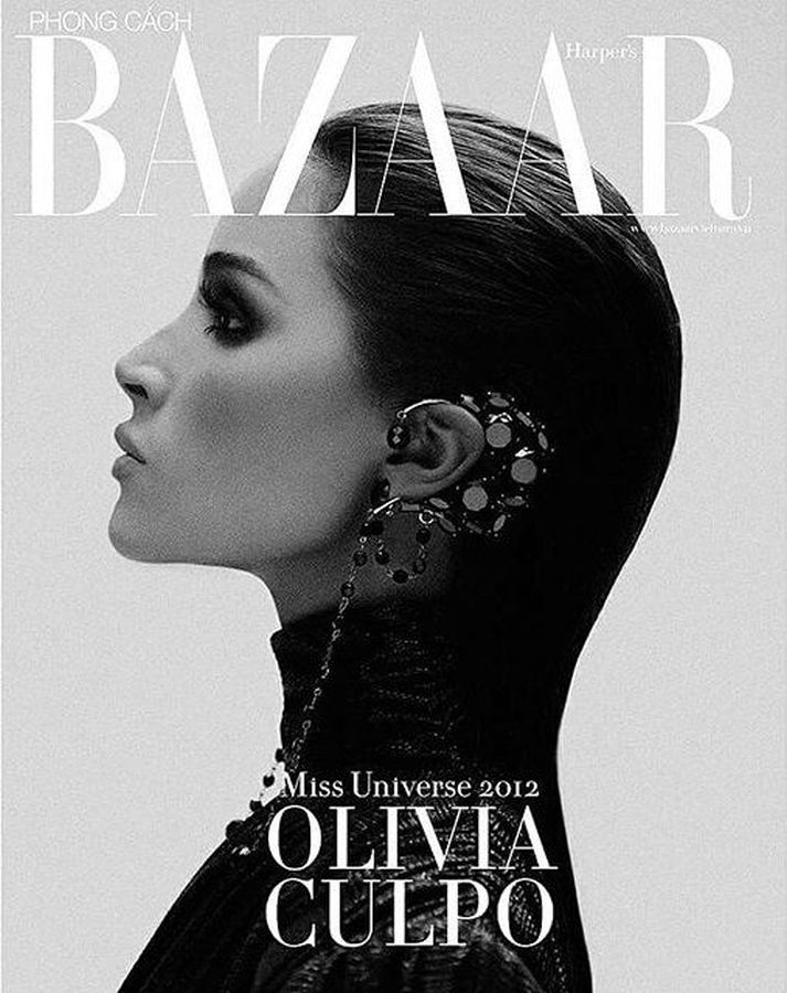 HARPERS BAZAAR VIET NAM magazine side cover  October 2019