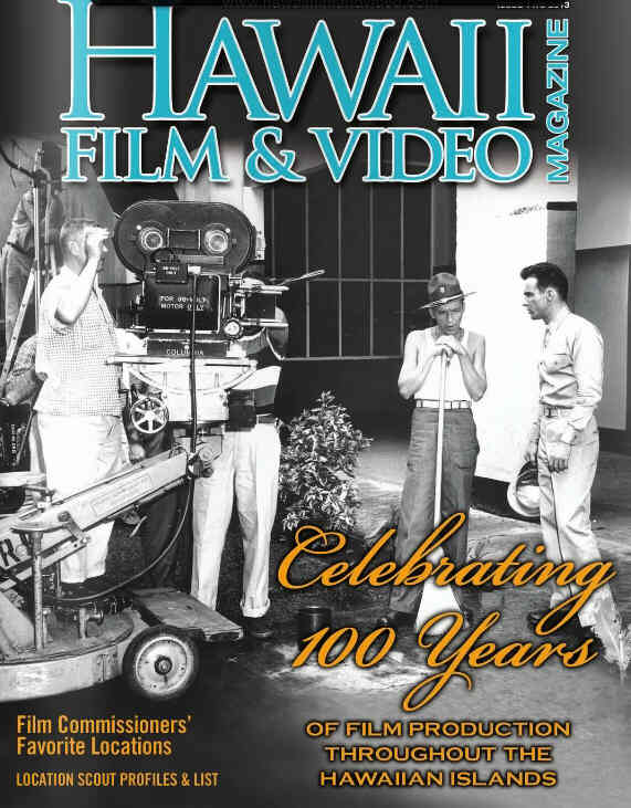 HAWAII FILM AND VIDEO MAGAZINE magazine side cover Issue 2  2013
