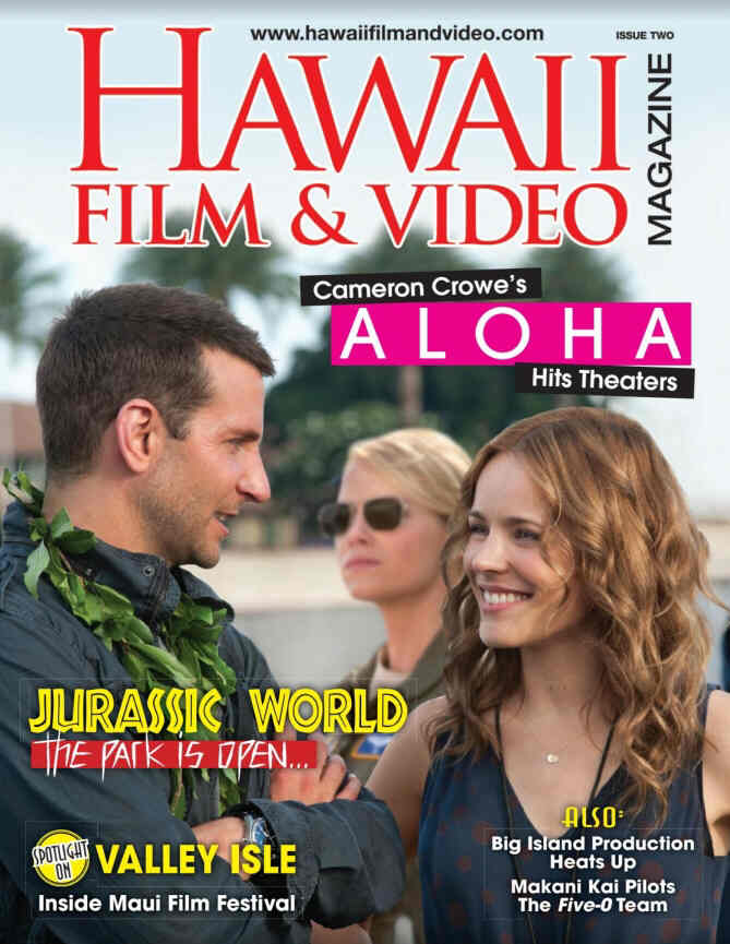 HAWAII FILM AND VIDEO MAGAZINE magazine side cover Issue 2  2015