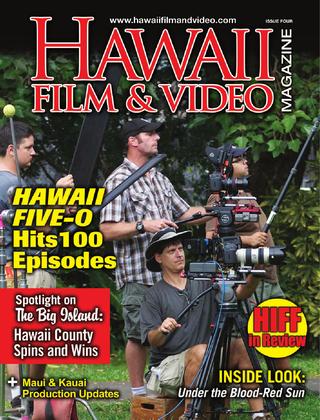 HAWAII FILM AND VIDEO MAGAZINE magazine side cover Issue 4   2014