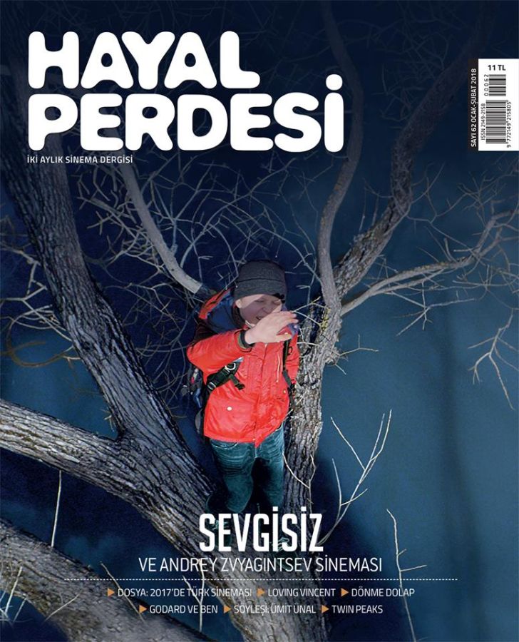 HAYAL PERDESI magazine side cover Issue 62  January/February 2018