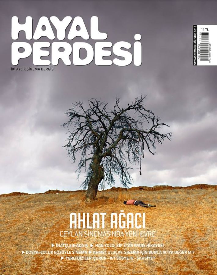 HAYAL PERDESI magazine side cover Issue 65  July/August 2018