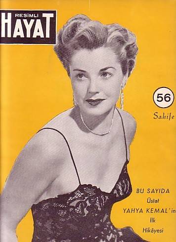RESIMLI HAYAT magazine side cover Issue 2 June 1952