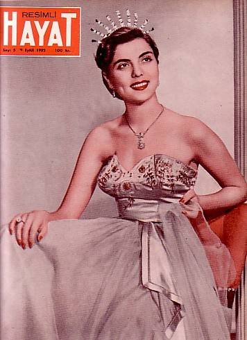 RESIMLI HAYAT magazine side cover Issue 5 September 1952
