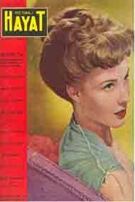 RESIMLI HAYAT magazine side cover Issue 20 December 1953