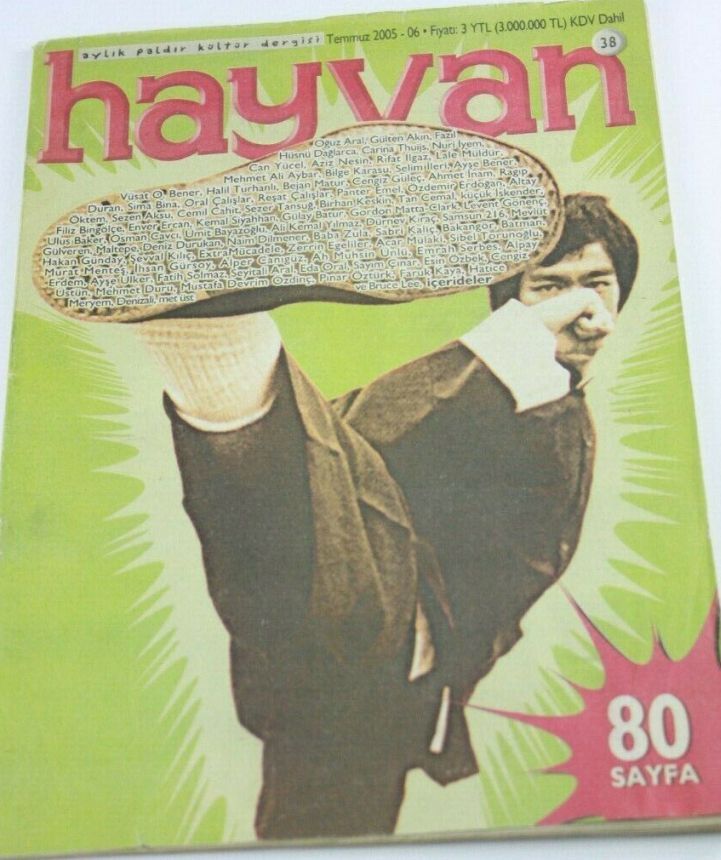 HAYVAN magazine side cover Issue 38  July 2005
