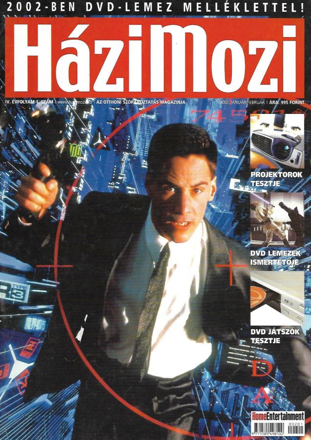 HAZIMOZI magazine side cover  January/February 2002