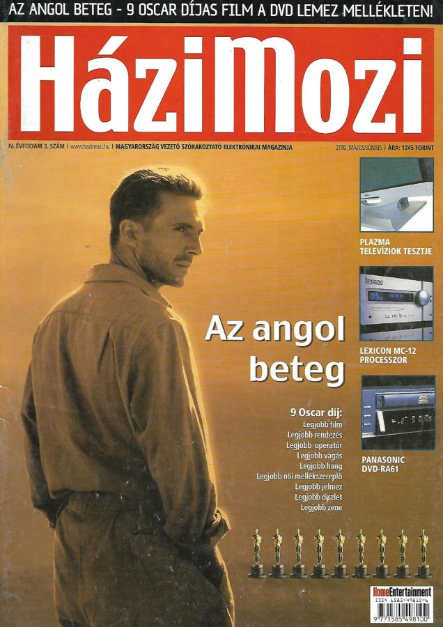 HAZIMOZI magazine side cover  May/June 2002