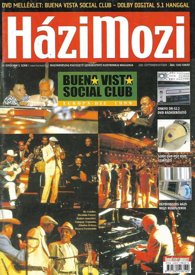 HAZIMOZI magazine side cover  September/October 2002