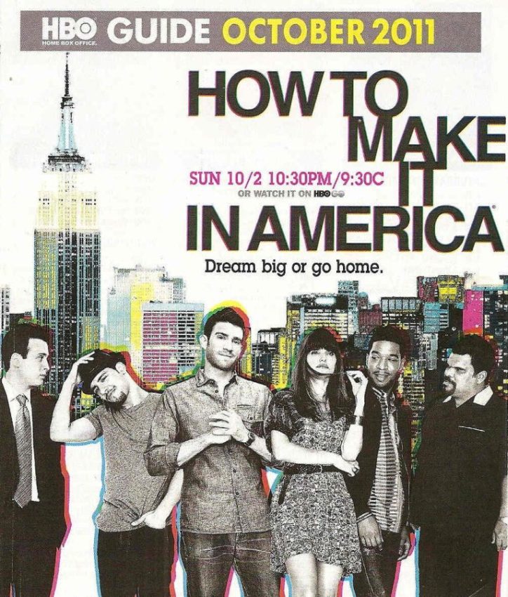 HBO magazine side cover October 2011