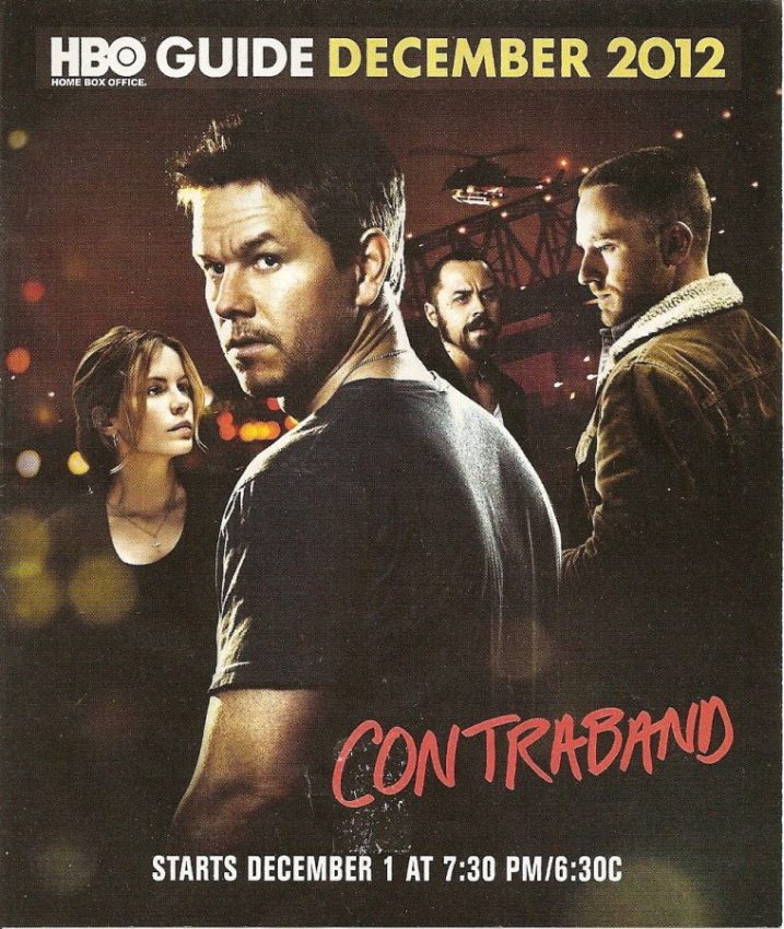 HBO magazine side cover December 2012