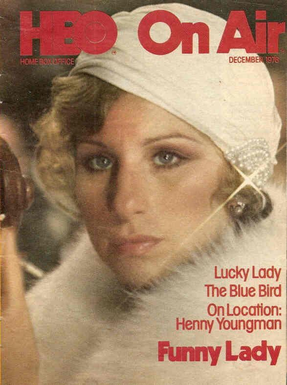 HBO magazine side cover December 1976